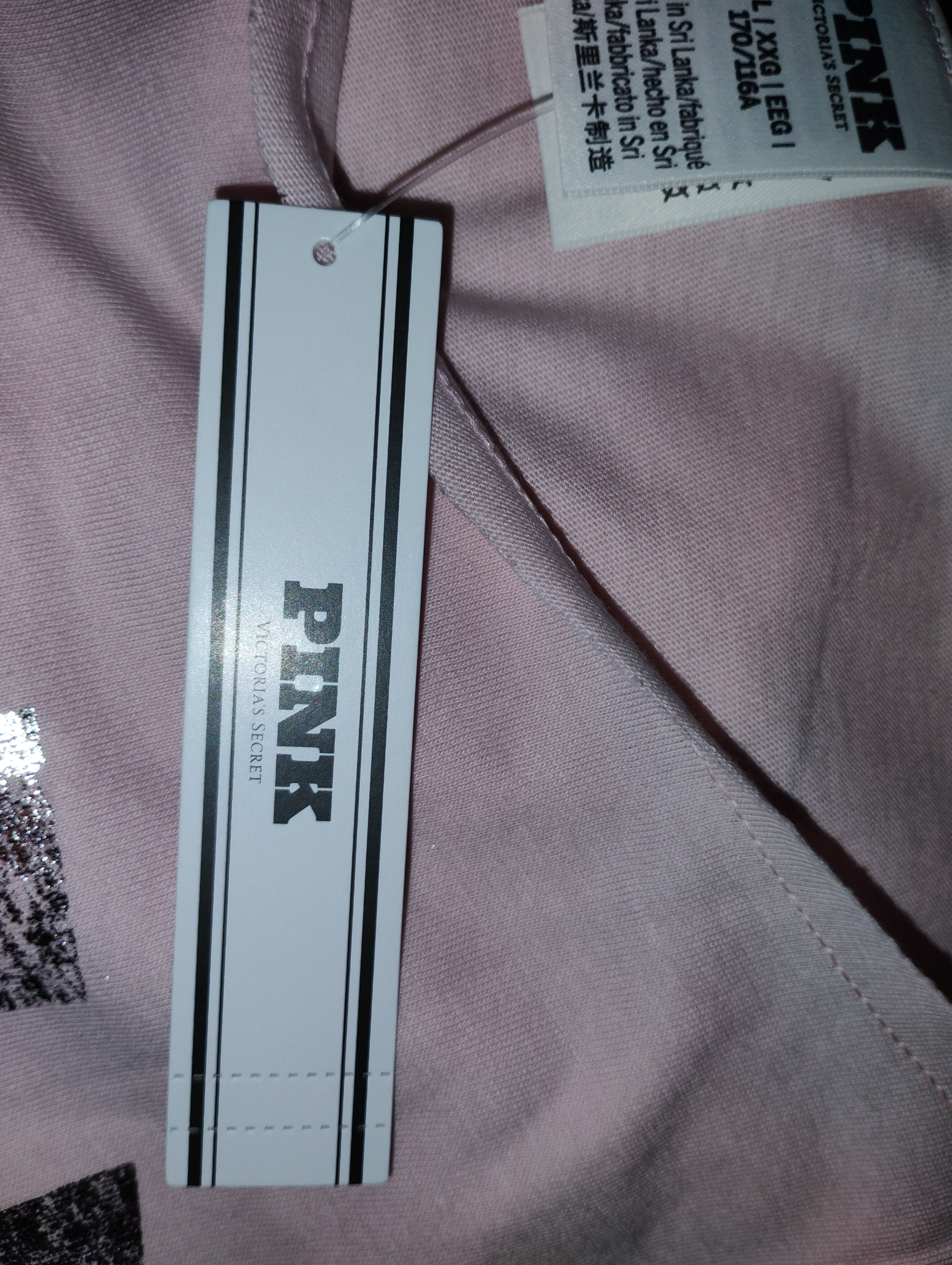 Light pink XXL Victoria secret shirt