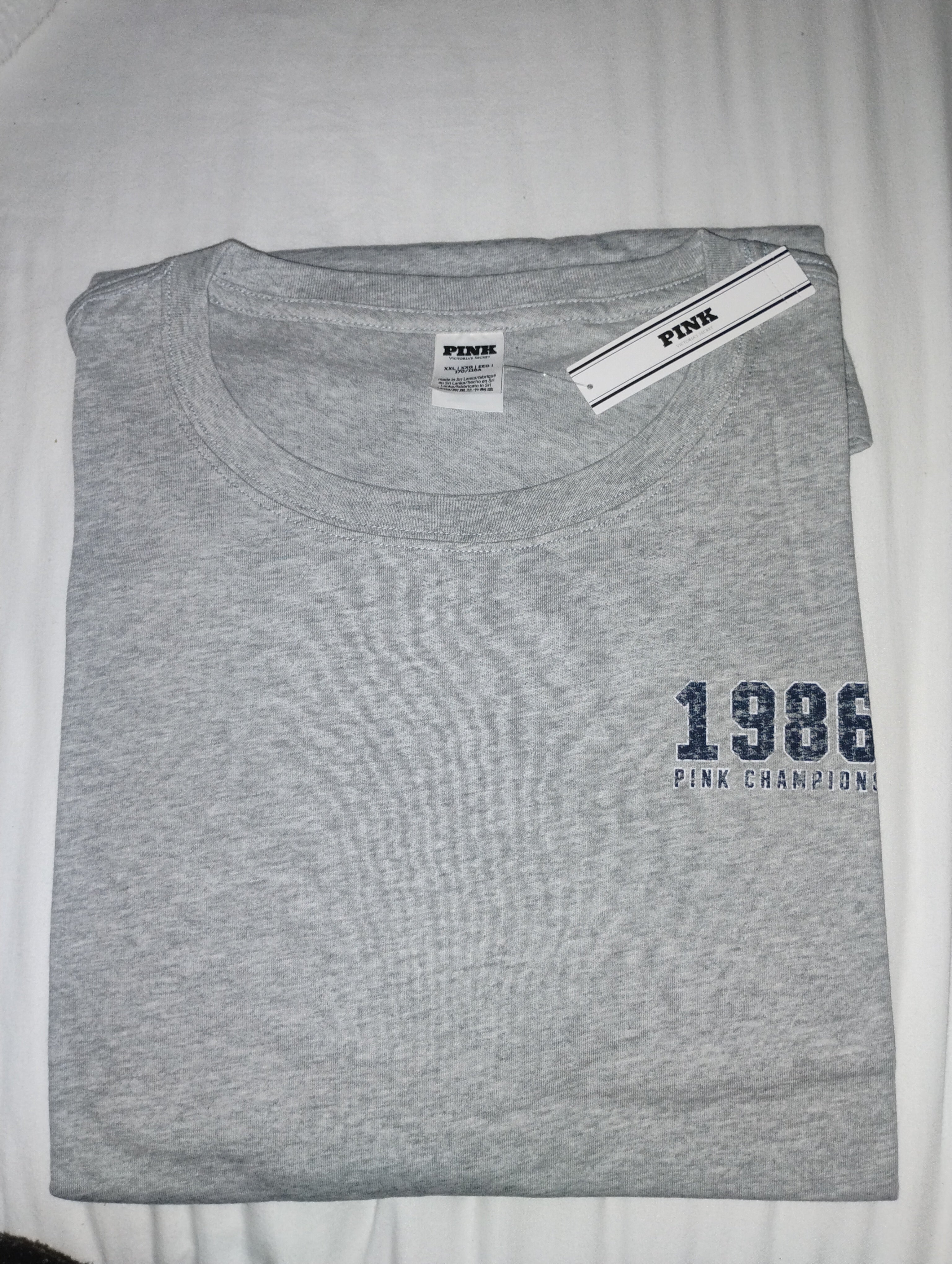 Grey XXL Victoria secret shirt